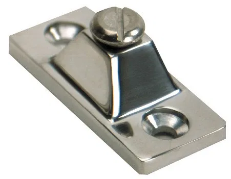 6109C – WHITECAP IND Boat Deck Hinge, Flat Base 2 Inch Length x 7/8 Inch Width 1/4 Inch-20 Bolt Size Silver Stainless...